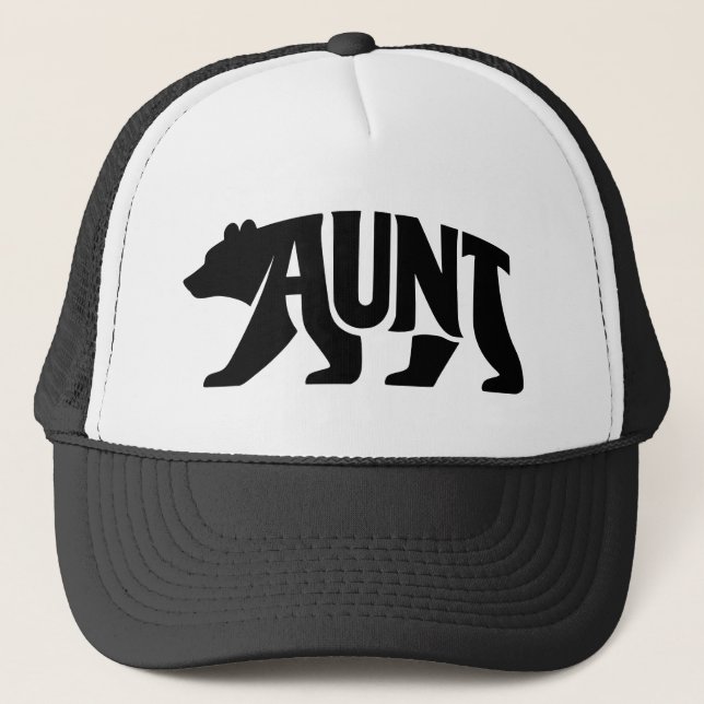 Gorra De Camionero Aunt Bear  (Anverso)