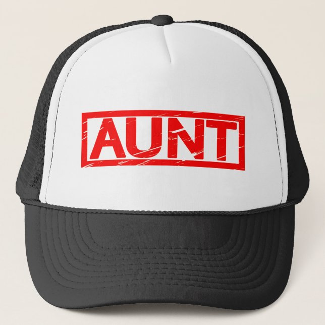 Gorra De Camionero Aunt Stamp (Anverso)
