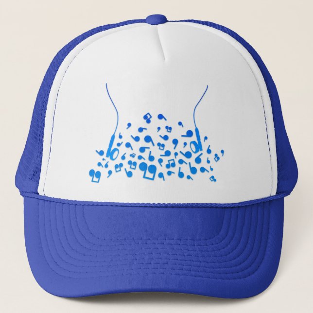 Gorra De Camionero Auriculares (Anverso)
