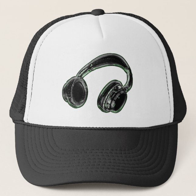 Gorra De Camionero Auriculares (Anverso)