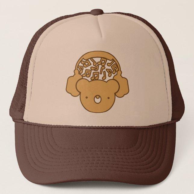 Gorra De Camionero Auriculares_oso (Anverso)