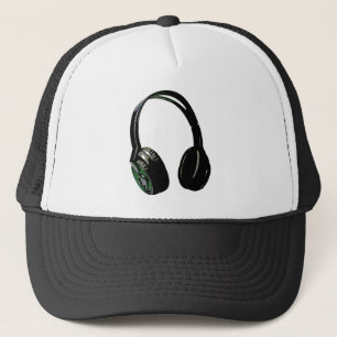 Gorra De Camionero Auriculares Pop Art