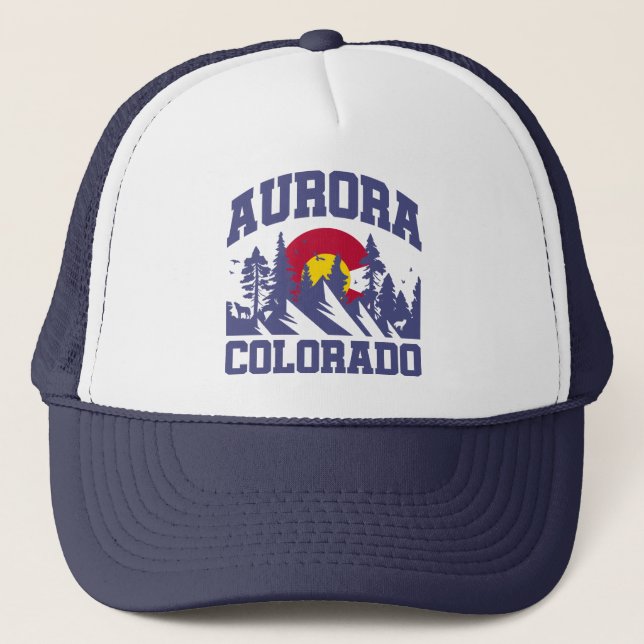 Gorra De Camionero Aurora, Colorado (Anverso)