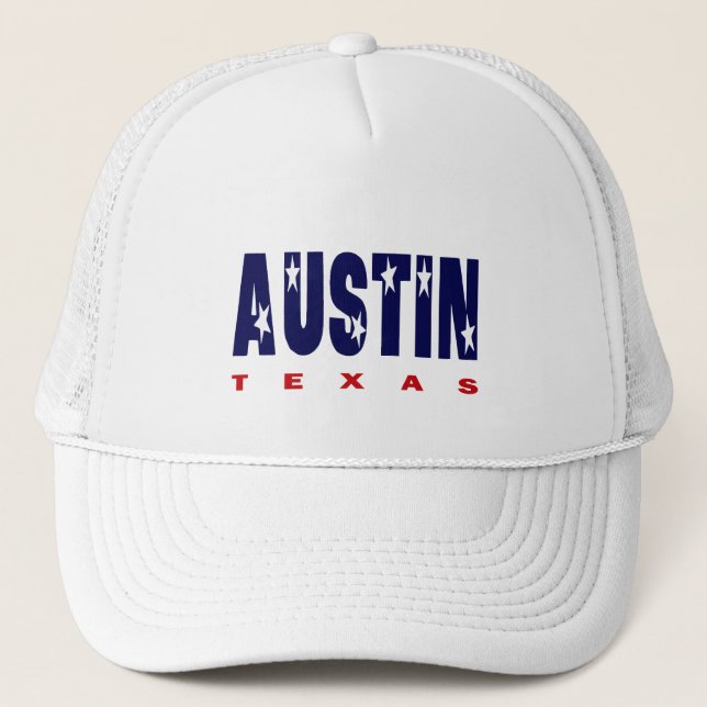 GORRA DE CAMIONERO AUSTIN, TEJAS (Anverso)