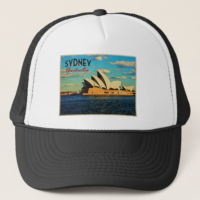 Gorra De Camionero Australia (Anverso)