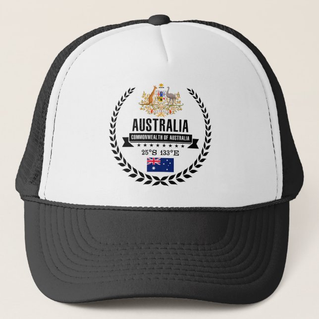 Gorra De Camionero Australia (Anverso)
