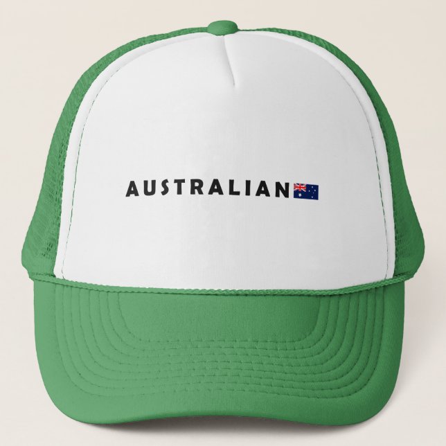 Gorra De Camionero Australia Australia (Anverso)