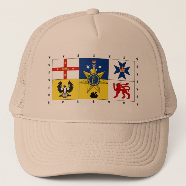 Gorra De Camionero Australia estándar real, Australia (Anverso)