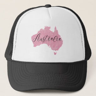 Gorra De Camionero Australia País Color Brillante  