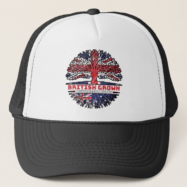 Gorra De Camionero Australia Reino Unido Australia Reino Unido (Anverso)