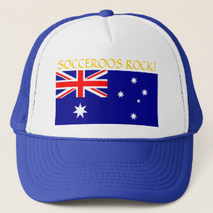 Gorra De Camionero Australia "ROCK SOCCEROOS"