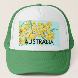 Gorra De Camionero Australia - tierra de verde y oro
