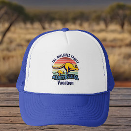 Gorra De Camionero Australia: Un viaje a costa del canguro Personaliz