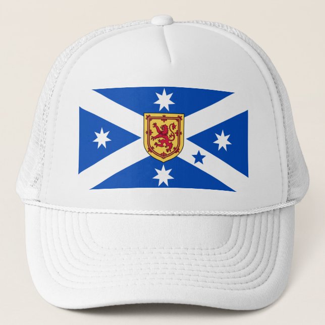 Gorra De Camionero Australiano escocés (Bandera del Patrimonio) (Anverso)