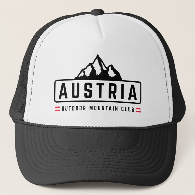Gorra De Camionero Austria al aire libre (Anverso)