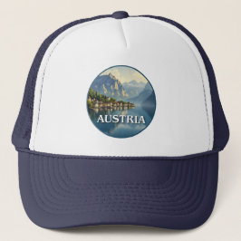 Gorra De Camionero Austria Hallstatt Unión Europea