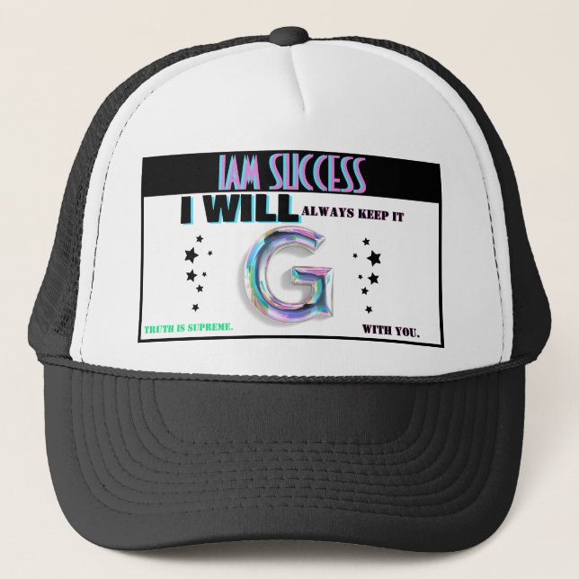 GORRA DE CAMIONERO AUTÉNTICO (Anverso)