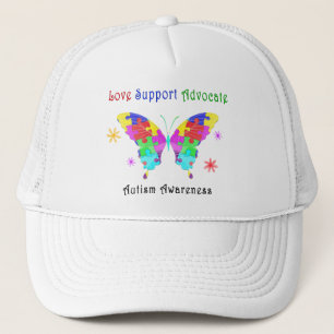 Gorra De Camionero Autismo mariposa