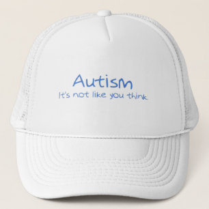 Gorra De Camionero "Autismo: No es como usted piensa "