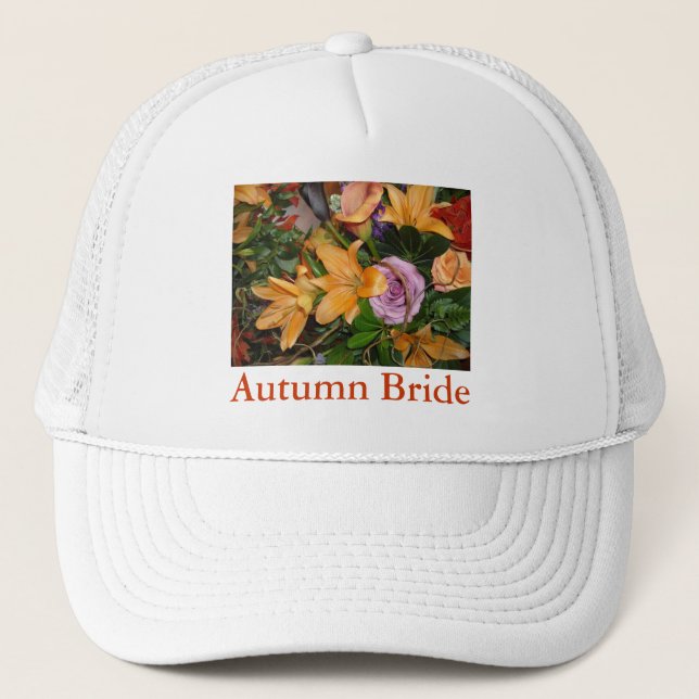 Gorra De Camionero Autnum Bride (Anverso)