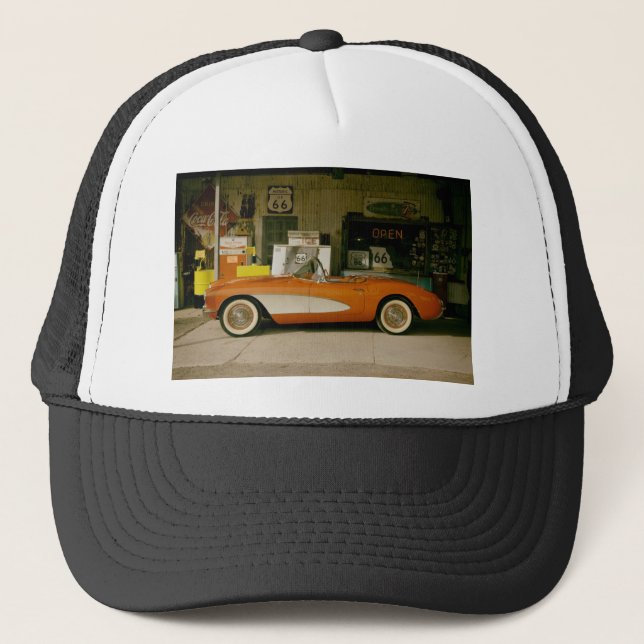 Gorra De Camionero Auto clásico (Anverso)