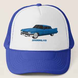 Gorra De Camionero Auto clásico Guay blue 1959
