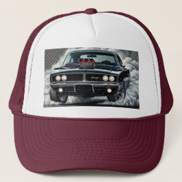 Gorra De Camionero Auto muscular supercargado