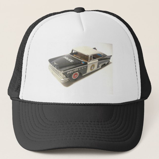 Gorra De Camionero Auto policial (Anverso)