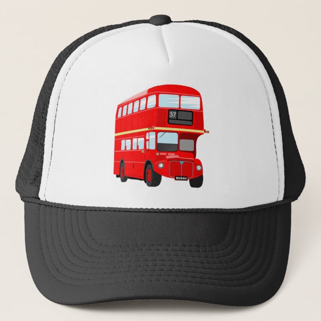 Gorra De Camionero Autobús de Londres (Anverso)