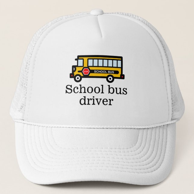 Gorra De Camionero Autobús escolar (Anverso)