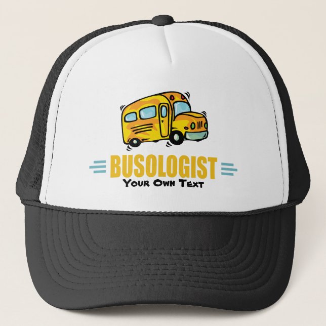 Gorra De Camionero Autobús escolar gracioso (Anverso)