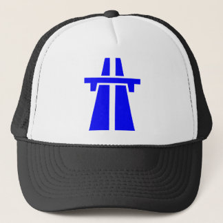 Gorra De Camionero Autopista, Autobahn - Azul