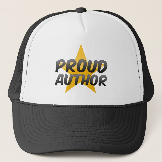 Gorra De Camionero Autor orgulloso (Anverso)