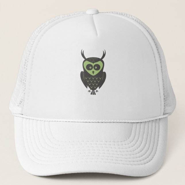 Gorra De Camionero Autumn Owl (Anverso)