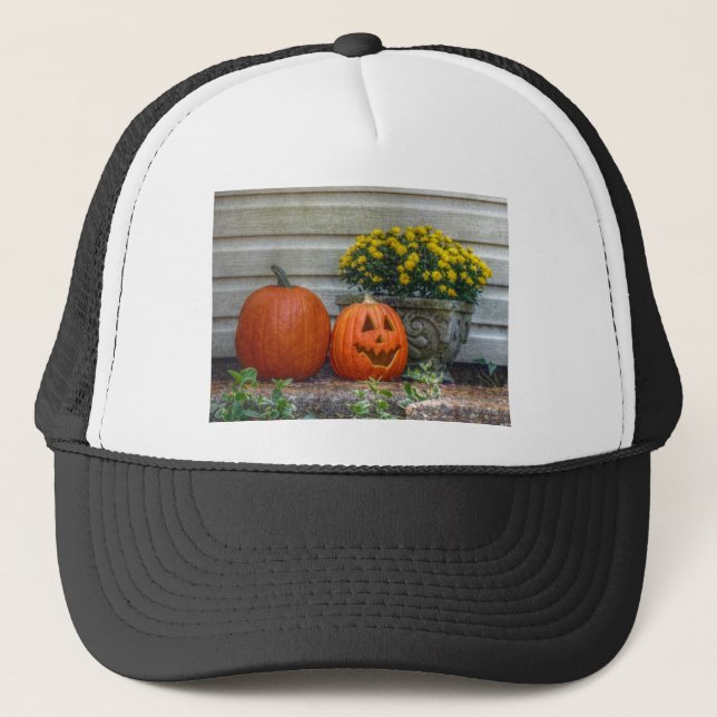 Gorra De Camionero Autumn Scene (Anverso)