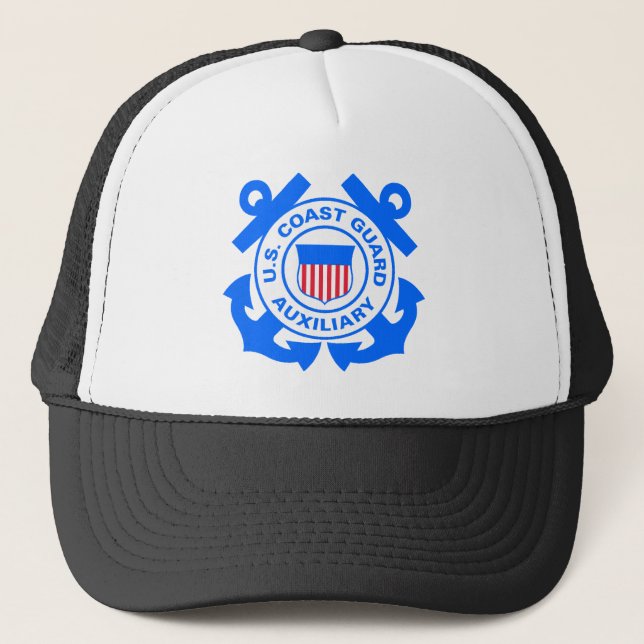 Gorra De Camionero Auxiliar del guardacostas (Anverso)