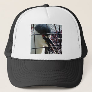 Gorra De Camionero Ave exótica a la imagen del zoológico
