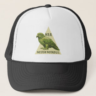 Gorra De Camionero ave Kea de Nueva Zelanda