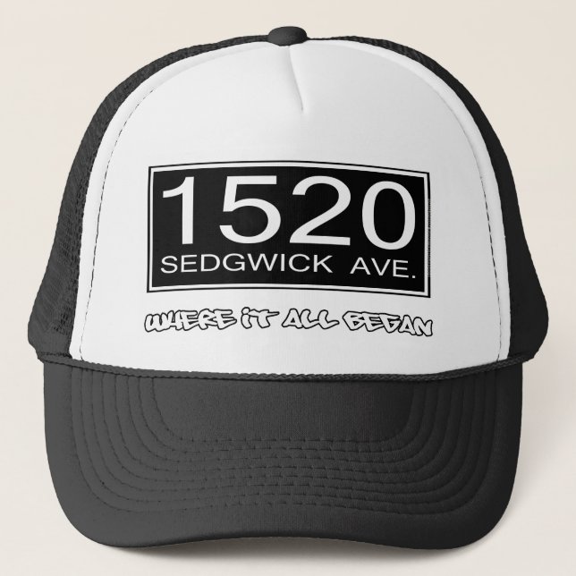 GORRA DE CAMIONERO AVENIDA DE 1520 SEDGWICK. - DONDE TODA COMENZÓ (Anverso)