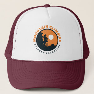 Gorra De Camionero Aventura al aire libre con escalada de montaña