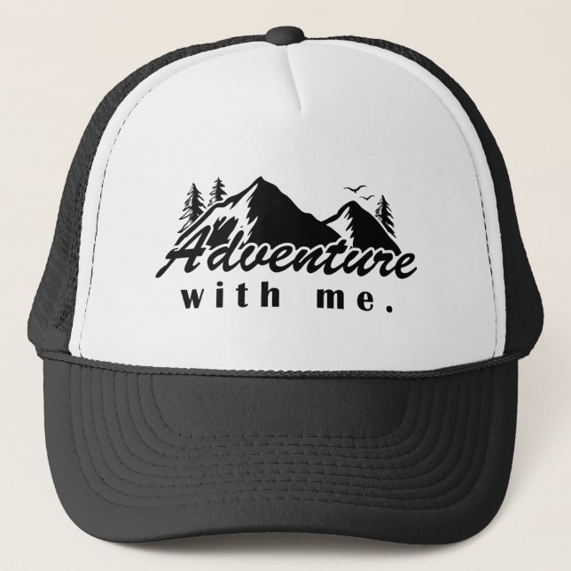 Gorra De Camionero Aventura conmigo (Anverso)
