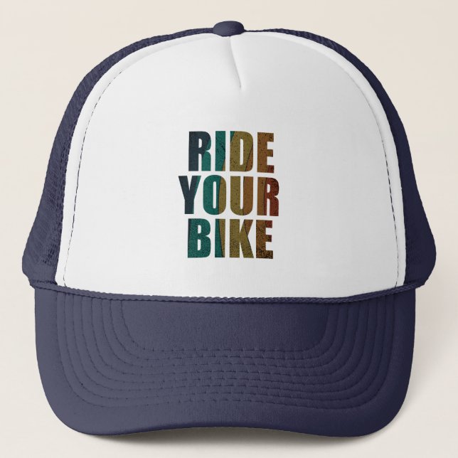 Gorra De Camionero aventura de ciclismo de montaña off road (Anverso)
