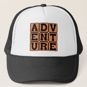 Gorra De Camionero Aventura, experiencia emocionante