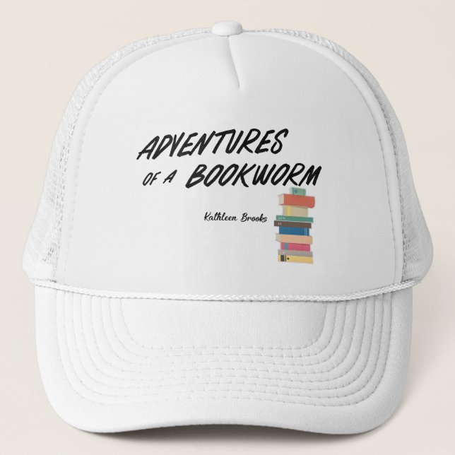 Gorra De Camionero Aventuras de un Bookworm (Anverso)