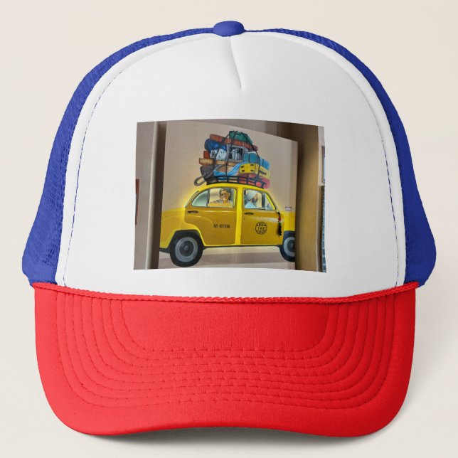 Gorra De Camionero Aventuras para la navegación: La experiencia del v (Anverso)