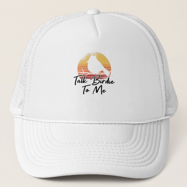 Gorra De Camionero Aves de observación de aves Pájaros Nerd Bird Vien (Anverso)