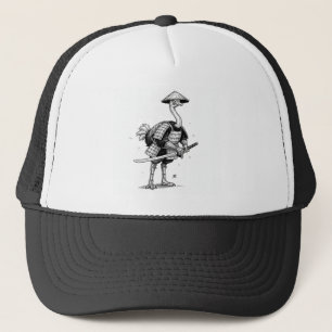Gorra De Camionero Avestruz Samurái