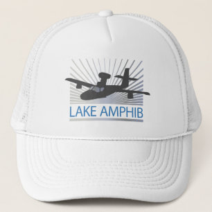 Gorra De Camionero Aviación de Amphib del lago