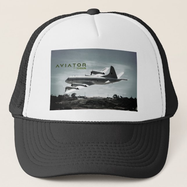 Gorra De Camionero Aviador P3 Orion (Anverso)