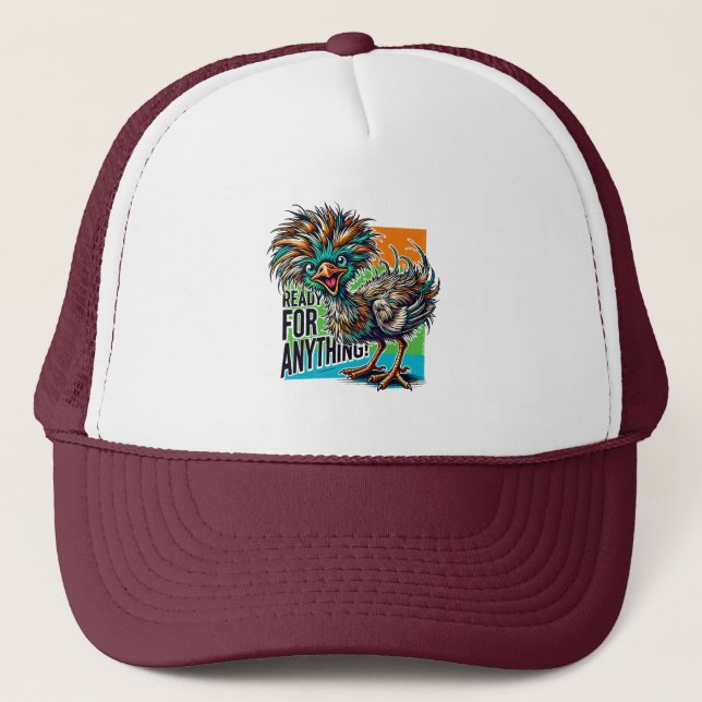 Gorra De Camionero Aviario Audaz (Anverso)